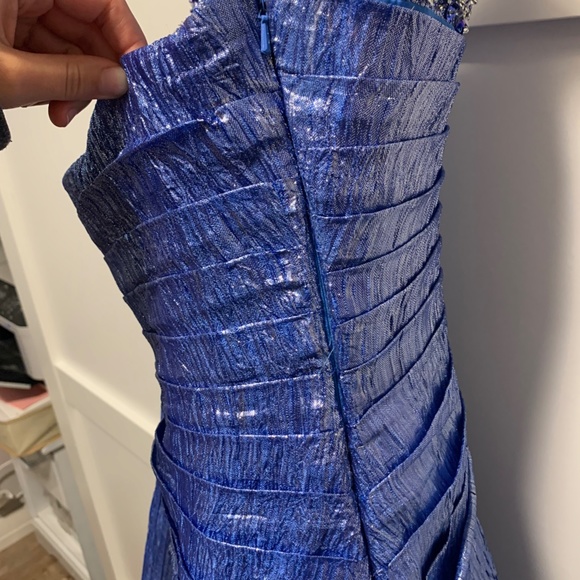 Blue Grad/Prom Dress - Picture 5 of 6